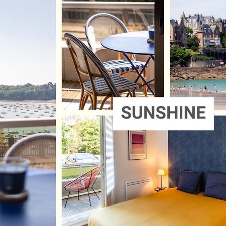 Sunshine - Appartement 2Pers - Terrasse Vue Mer - Dinard Kültér fotó