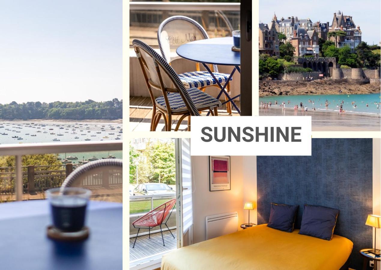 Sunshine - Appartement 2Pers - Terrasse Vue Mer - Dinard Kültér fotó